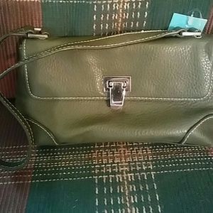 Small army green purse